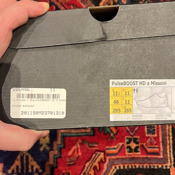 Missoni x Adidas Boost, size 11.5 - Picture 2 of 4